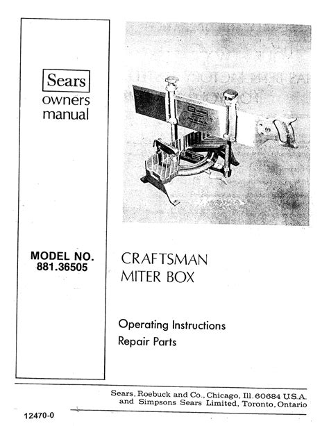 miter box instructions